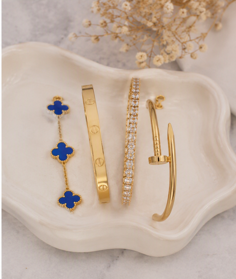 The Celeste Collection – 4-Piece Luxury Jewellery Set