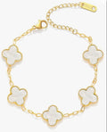 Clover Charm Bracelet – Lucky Symbol