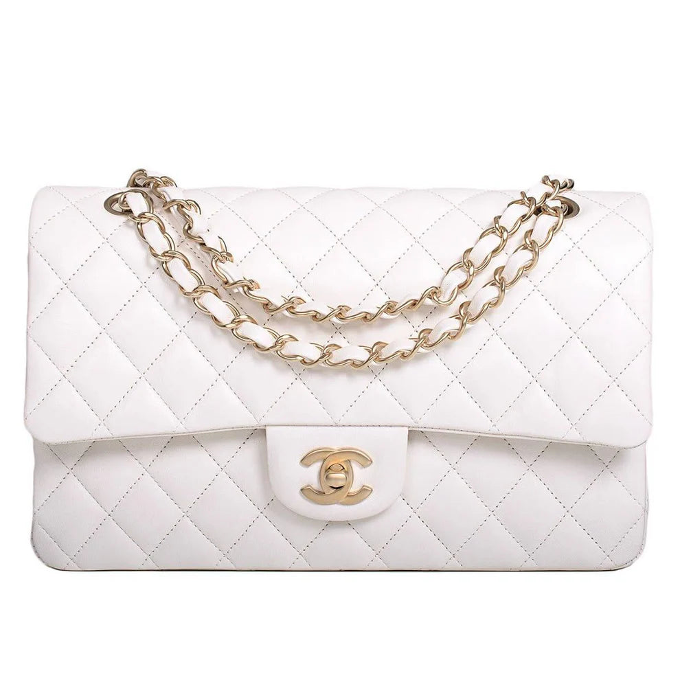 Vintage-Inspired Quilted Shoulder Bag